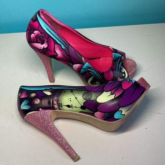 Iron Fist Goth Heels Size 39 - Picture 10 of 15